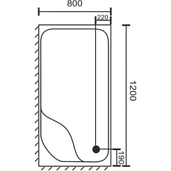 Royal Bath Душевой поддон RB 8120BP L – фотография-3